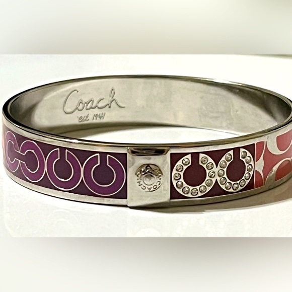 Coach Signature OP ART “C” Bangle - Picture 3 of 16
